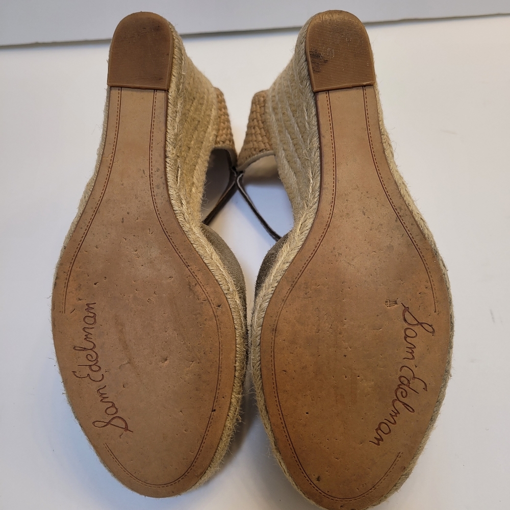 Sam Edelman Women’s Harmany Wedge Sandal Heels size 7 - Picture 4 of 8